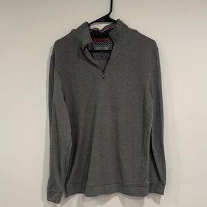 Ted Baker Charcoal Zip-Up Sweater